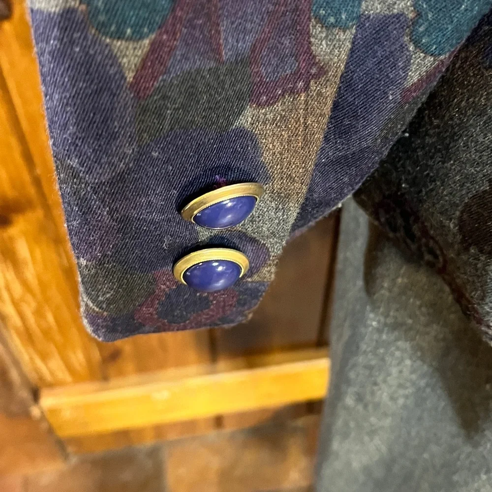 Vintage Sassco pencil skirt and blazer suit size 4 - Picture 5 of 7